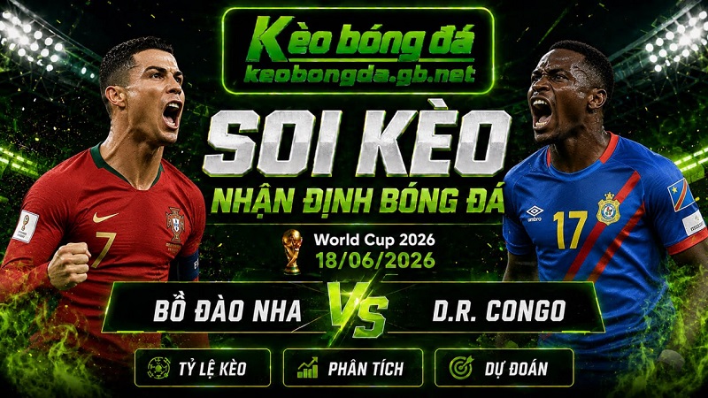 Đội hình dự kiến trước trận Bồ Đào Nha và D.R. Congo